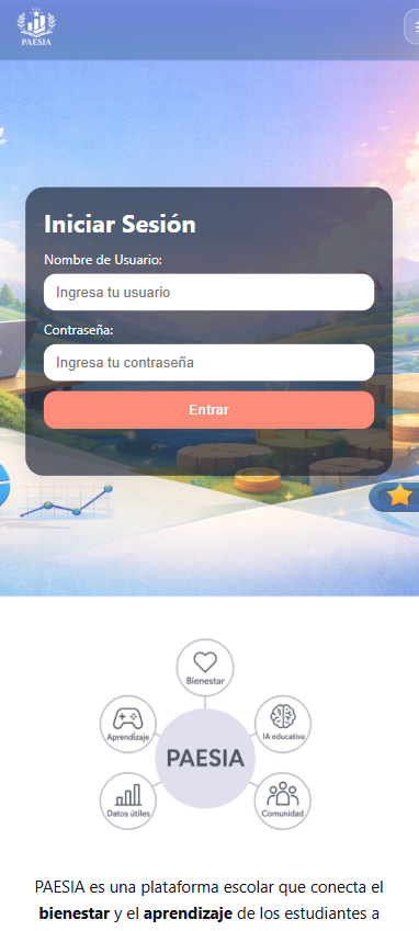 PAESIA - Plataforma educativa 1